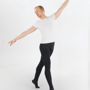 Eurotard Men's Microfiber Footed Tights