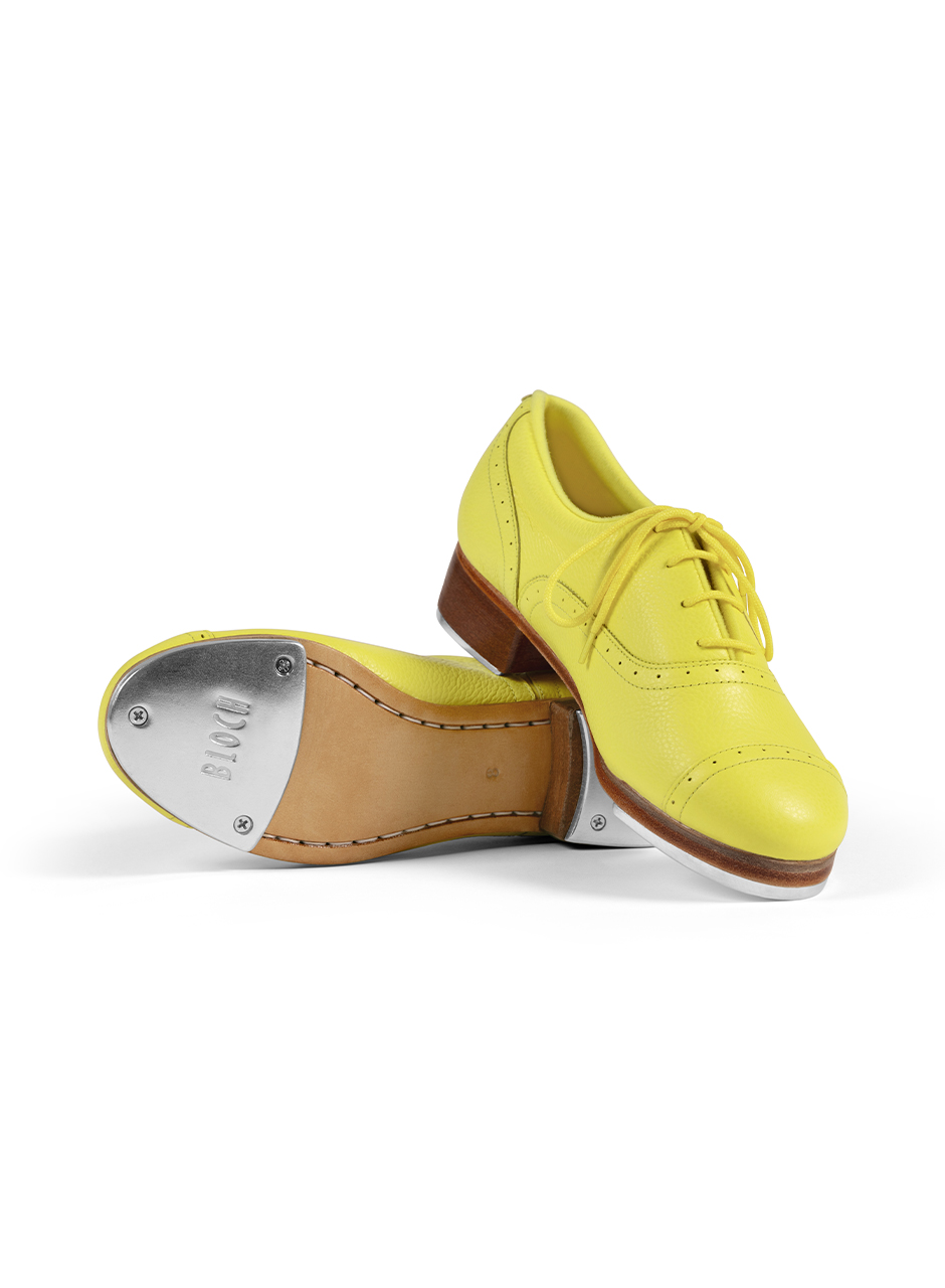Bloch Limited Edition Yellow Jason Samuels Smith Tap Shoes - Image 2