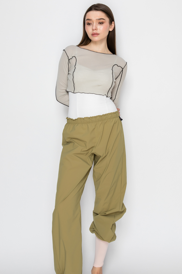 Aluvie Rora Seamed Sheer Top - Image 6