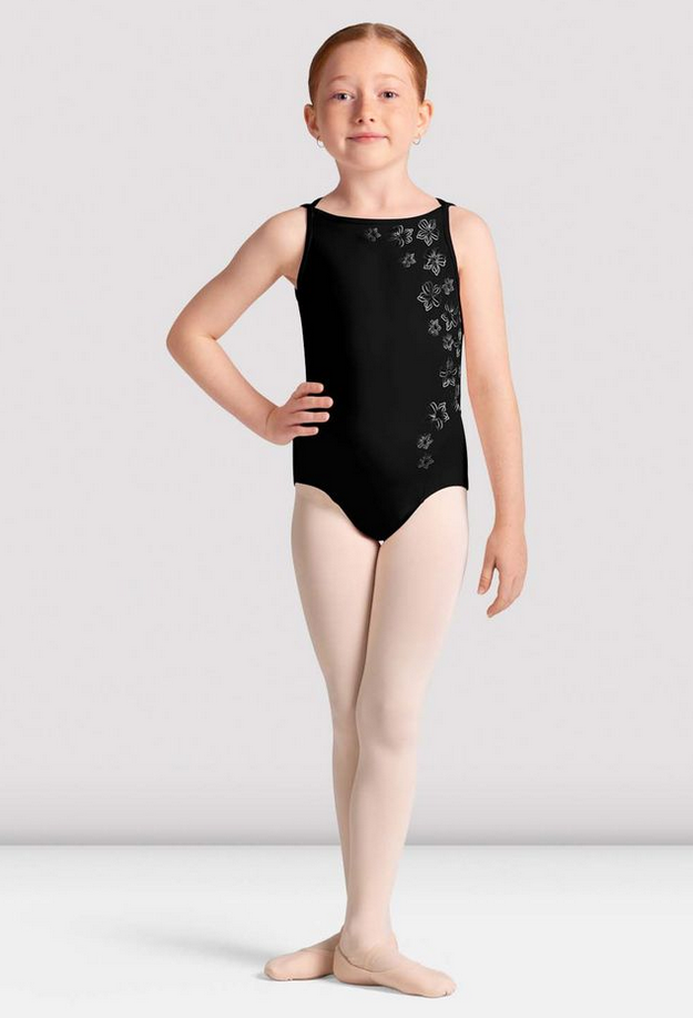 Bloch Girls Cara Boat Neck Leotard