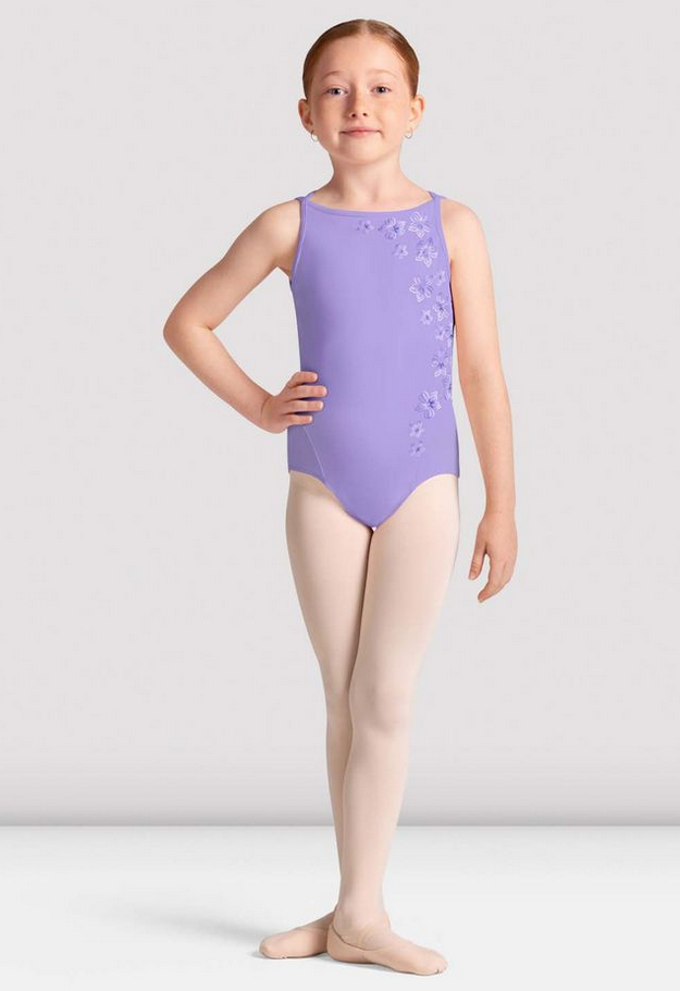 Bloch Girls Cara Boat Neck Leotard - Image 2